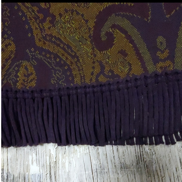 Nina Leonard Vintage Two-Piece Skirt Scarf Set - Picture 7 of 14